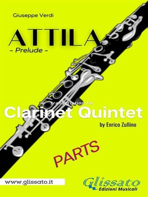 cover image of Attila (prelude) Clarinet quintet/ensemble--set of parts